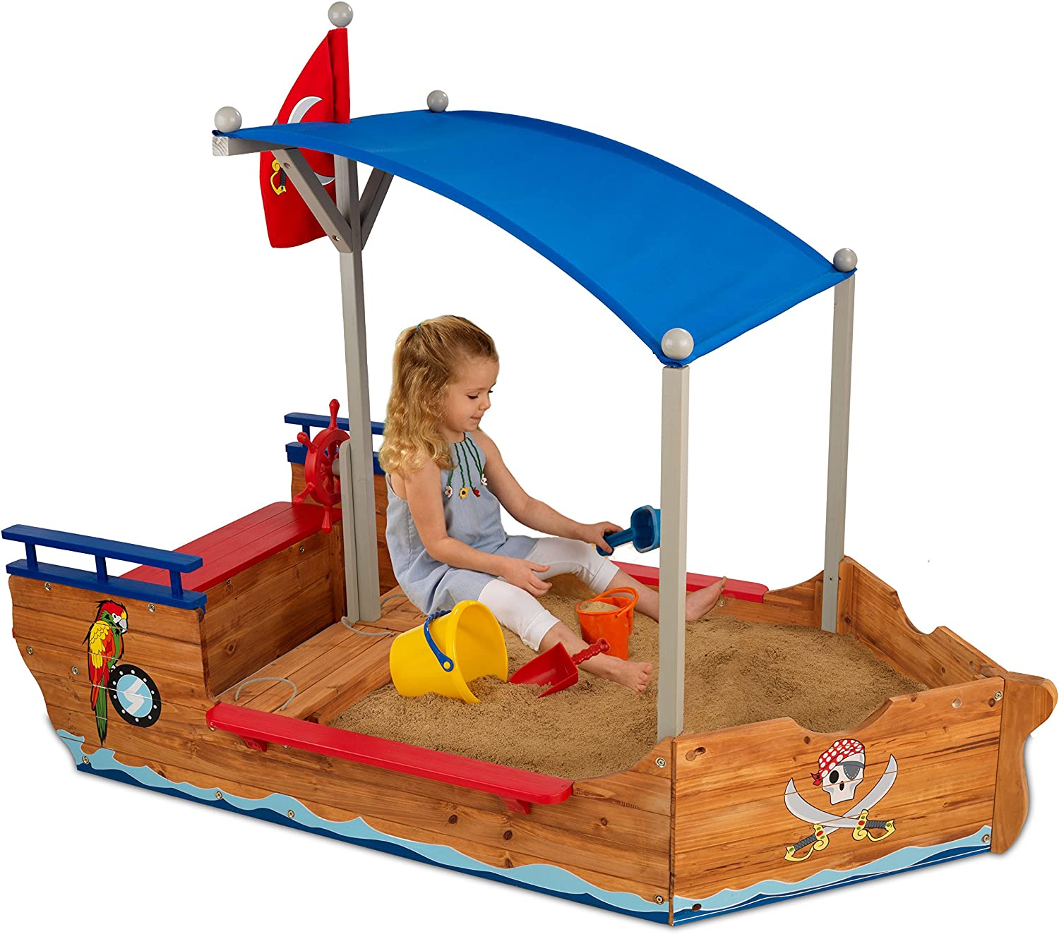 Kidkraft Pirate Sandboat Playset
