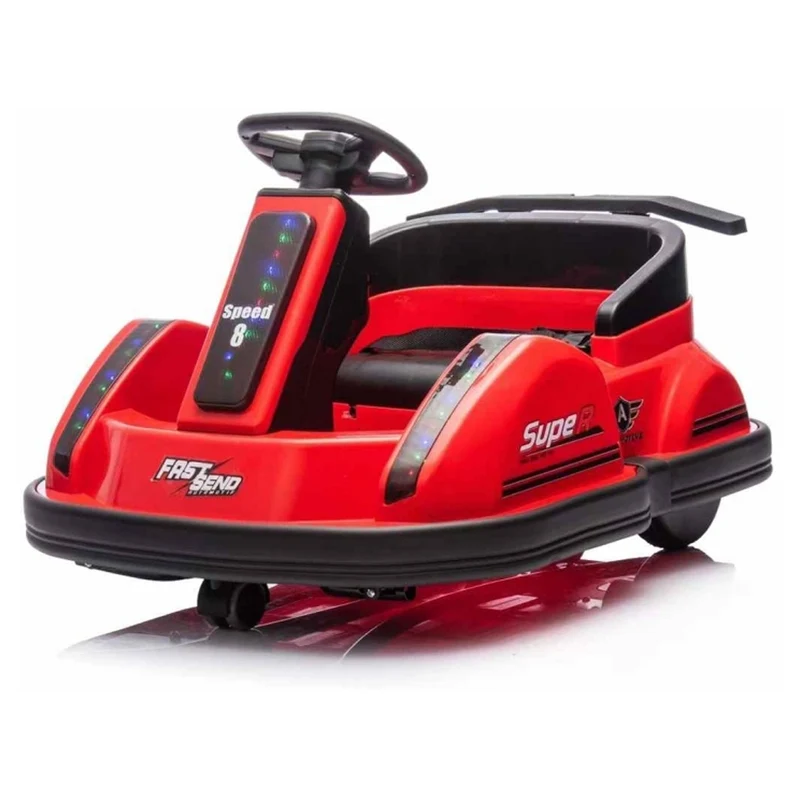 TOBBI KIDS ELECTRIC BUMPER CAR 6V WITH 360 DEGREE