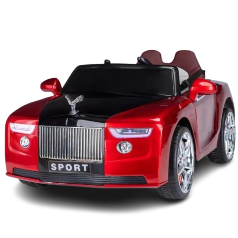 ORBIC KIDS Rolls Royce Battery Ride-On Car with Leather Seat